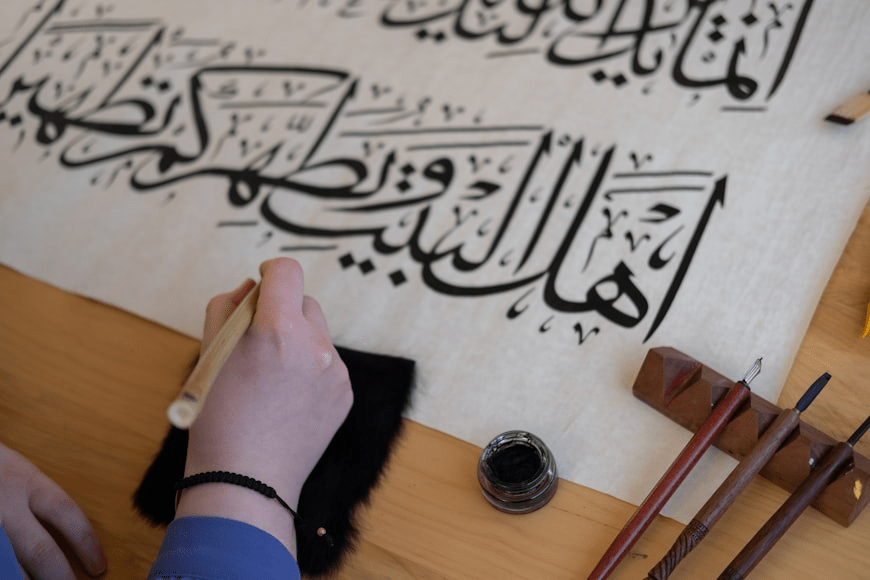 Calligraphy art training
